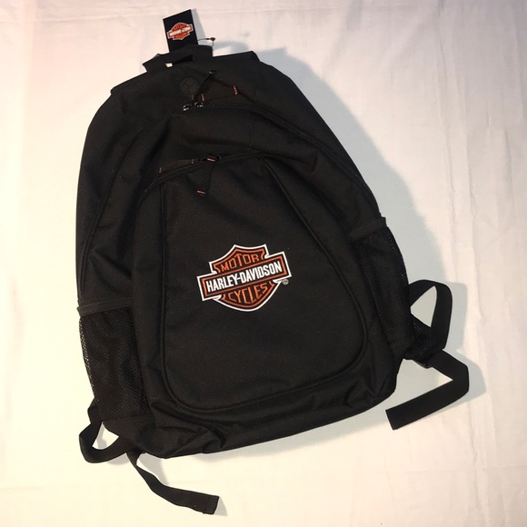 Harley Davidson Black Backpack Motor - Picture 2 of 10